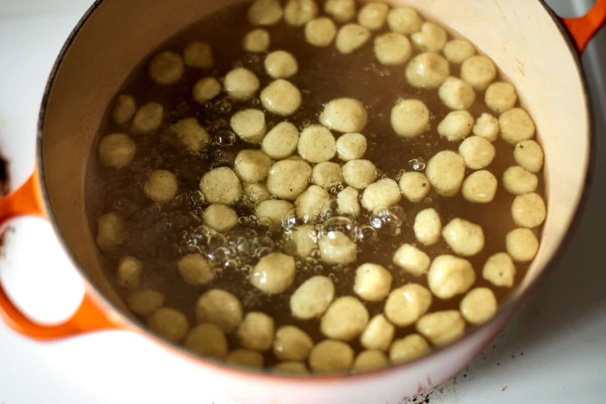 boba made from scratch in boiling water