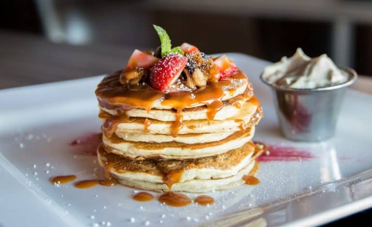 The Best Single Serve Matcha Pancake Recipe
